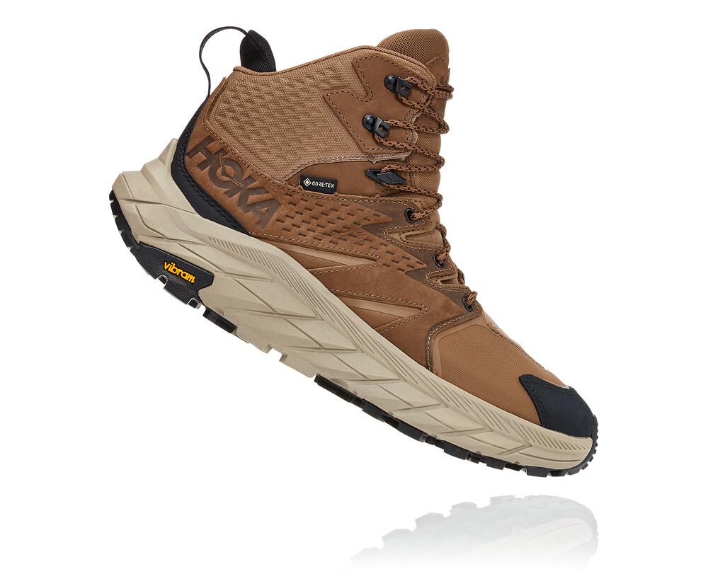 Hoka One One Anacapa Mid Gore-tex Ženske Čevlji Rjava / Črna SI-436215E